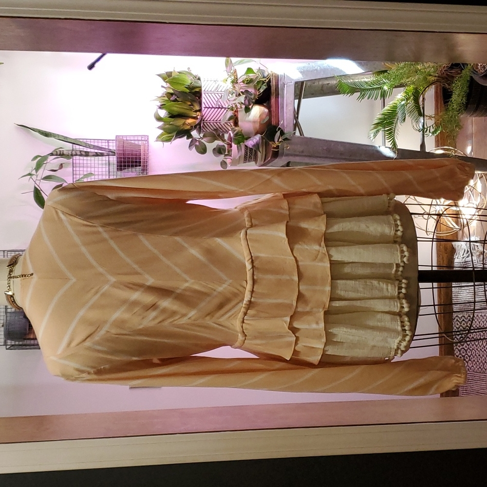 Boho Free People/Zara Top Blazer L Redesigned - Picture 5 of 8
